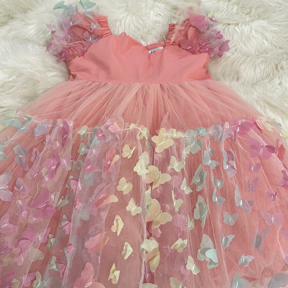 Lola + The Boys Butterfly 🦋 Dress Size 6